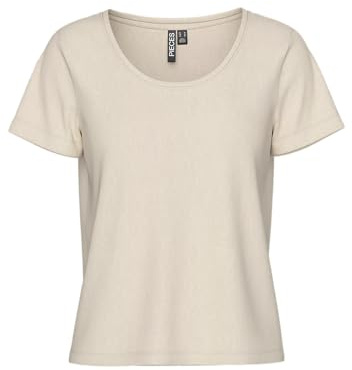 PIECES Damen Pcsophie Ss U-Neck Tee Noos Bc