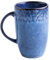 Litinliv Tasse, 21 Unzen / 600ml Kaffeetassen Mit Griff, Retro Keramik Große Kapazität Becher, Handgefertigte Texturglasur Sehr Teetasse für Kakao, Cappuccino, Spülmaschinenfest, Mikrowellengeeignet