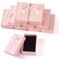 Boutigem 12 Scatole Regalo Rosa per Gioielli - Piccole Rettangolari di Carta Con Fiocco per Orecchini, Anelli, Collane - Confezioni per Imballaggio Gioielli