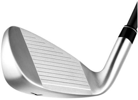 Singolo Ferro da Golf - # 5# 6# 7# 8# 9# P # S Ferro da Golf Club - Altalena da Golf per Golfisti Destra Golf Club con Albero in Carbonio o Acciaio (# P,con acciaio (uomini))