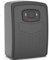MPYEKP Smart Schlüsseltresor mit Fingerabdruck, Wandmontage Schlüsselsafe, IP65 Wasserdichter Schlüsselbox, Smart Key Box, Geeignet für Haus, Wohnung, Ferienunterkunft(Black)