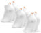 Chaussettes Aperol Spritz, Respirantes en Coton Blanc avec Motif Verre à Vin, Unisexe Sport/Tennis/Foot, Cadeau pour Amateurs d'Aperol (FR/ES, Numérique, 36, 42, Taille normale, 3 Pairs)
