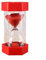 Sablier de 5 minutes, sablier pour enfants, sablier de couleur, sablier pour enfant, assistant de gestion du temps (Red 5 Minute)