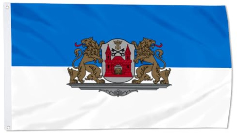 Yard Flaggen Riga, Lettland Hanging Flag Durable Außenbanner Weatherproof Feiertage Flags Für Karneval Veranda Haus 90X150 Cm