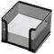 Osco MPH400-BLK Memoblockhalter aus Drahtgeflecht, 400 Blatt, schwarz