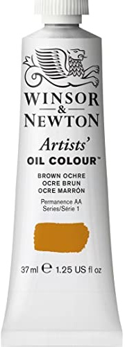 Winsor & Newton Artists' Oil Paint, 37ml Tube, Brown Ochre