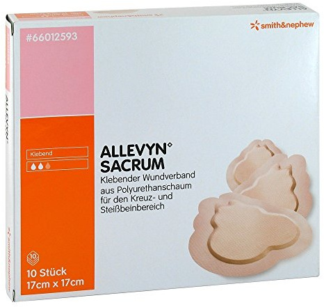 Allevyn Sacrum, Schaumverband 17 x 17 cm