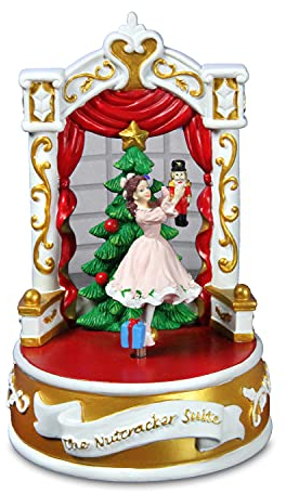 Clara And The Nutcracker Suite Musical - 18 Note Wind-Up Plays Classic Tune by SAN FRANCISCO MUSIC BOX