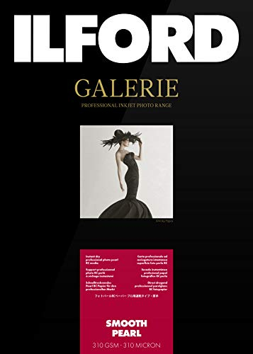 Ilford 2001747.0 Prestige Smooth Pearl Paper, 310g, 100 Blatt, A4, 21 x 29,7 cm