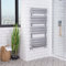 Warmehaus Designer Bathroom Flat Panel Heated Towel Rail Radiator Ladder Rad 1200 x 600 mm - Chrome
