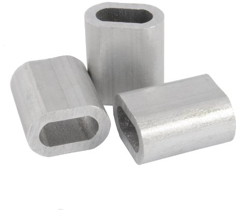 10 x PRESSKLEMME FÜR SEIL 12mm EDELSTAHL Drahtseilklemme Stahlseil Seil Draht Stahl Drahtseil