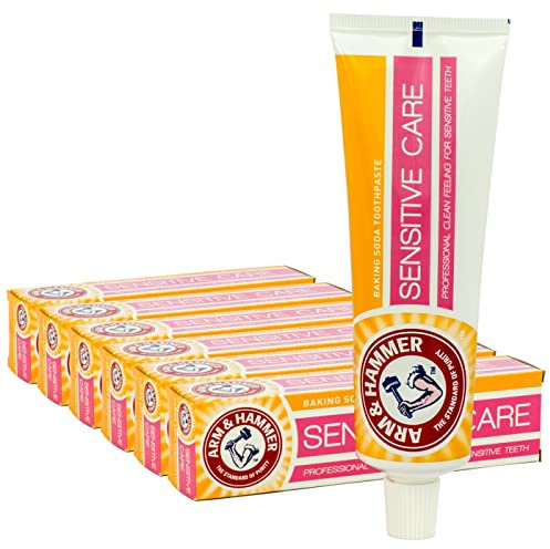 6x Arm & Hammer Zahnpasta Sensitive Care 125ml - 6 Stück pro Pack