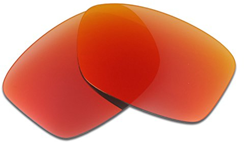 HKUCO Mens Replacement Lenses For Oakley Jupiter Squared Sunglasses Red Polarized