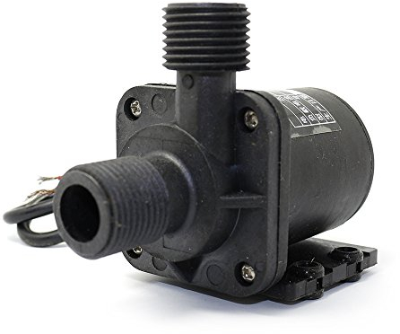 Lillyelectronics 24V Mini sin Cepillo magnético Agua Caliente Bomba anticorrosiva (100 Grados) ZC-T40-2