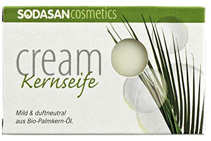 6x Sodasan Cream Kernseife Bio Pflanzenseife vegan 100 g