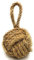 NauticalMart Marseille Rope Knot Jute Rope Door Stopper 10-in