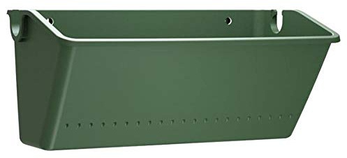 YMZ Wandbehang Blumentopf Rechteck Pflanzkübel Garten Balkon Outdoor Container Grün Wandmontage Kunststoff Pflanzkasten Haushalt