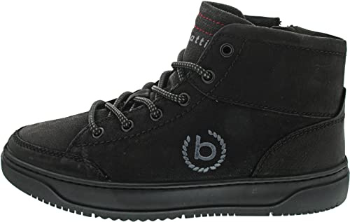 bugatti Denim Humus Herren Schnürstiefel in Schwarz, Größe 44