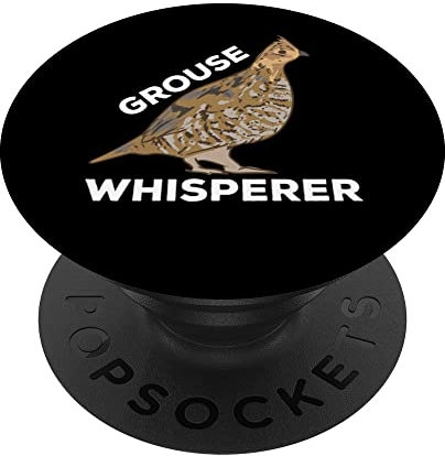 Moorhühner, Flüsterjäger, Ornithologe, Rauhhühnerjagd PopSockets mit austauschbarem PopGrip
