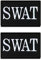2 Stück SWAT Patch Counterstrike SWAT Global Offensive Counter Terrorist Polizei Unit Aufnäher mit Verschluss,SWAT für Kleidung Taschen Rucksack Uniform Weste Militär Taktisch