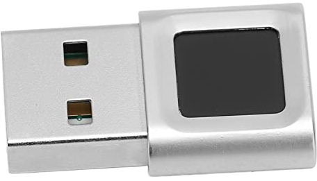 Arcanite USB-Fingerabdruckleser-Scanner für PC 11 Zinklegierung 360-Grad-Touch Fast Matching High Sensitivity Hello Laptop-Computer