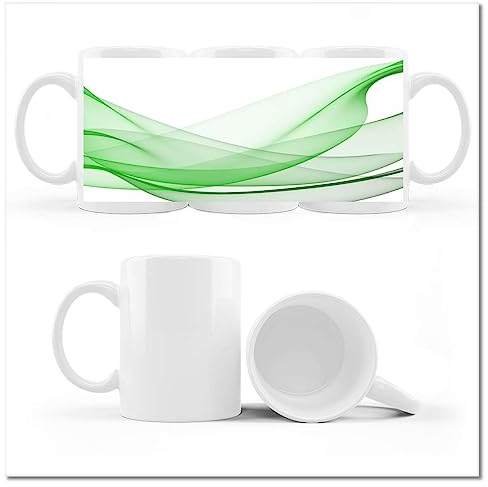 Kaffee Tee Tasse Tasse mit Foto Nebel auf der Insel Bali