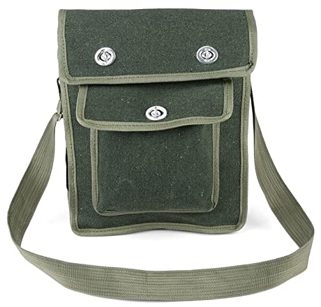 Lwuey Sac de Rangement pour Outils D'électricien,Rétro Ceinture à Outil D'électricien Support Poche Travail Pratique Étanche avec Bandoulière Réglable Porte Électricien Utilitaire Rrangement