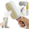 Steamy Brosse pour chat,3 En 1 Peigne De Massage En Spray Pour Chats,Brosse Vapeur Pour Chat Pour Massage,brosse de toilettage multifonction pour chat