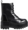Calvin Klein Jeans Flatform High Lace UP MG DL YW0YW01535, Stivali Donna, Nero (Triple Black), 38 EU