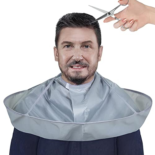 Xeihuul Friseurumhang - Haar Schneideumhang Regenschirm, 60 Cm Großer Friseursalon-Umhang Im Regenschirm-Design Mit Verstellbarer Halsgröße