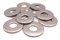 Arandelas de metal M20 acero inoxidable Ø exterior 50 mm | Arandela plana ancha M20x50 mm | Acero inoxidable A2 (V2A/304) estándar NFE 25514 L | Madera/Metal/Tuercas/Tornillos/etc: Lote de 10 unidades
