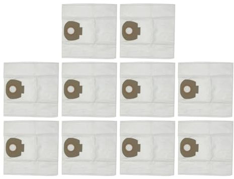 YFGSLED 10 Stück Staubbeutel, Kompatibel Mit Makita, VC2010L VC2512L VC2012L VC3011L VC3012L Roboter-Staubsauger, Ersatzteil for Kehrmaschine