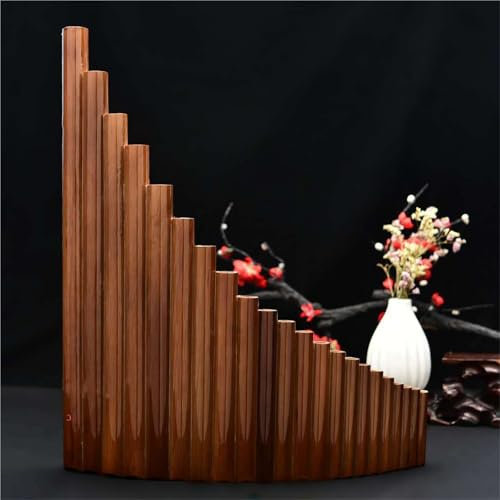 Panflöte Konzert 22/25-Ton-Panflöte Weiße Bambus-Panflöte Mittelklasse-Panflöte Mit Tragbarer Tasche(22)