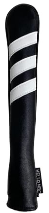 Golf Alignment Stick Cover Premium Scratch Resistant Golf Rod Protector Black 35x6cm