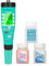 UIUZMAR Wasser pH EC Messgerät für Hydroponik, TDS pH und EC Messgerät Grow, 4 in 1 pH EC TDS Meter mit Kalibrierungslösung, Digital pH TDS Tester für Pool, Pflanzenzucht, Aquarium, Koi Teich