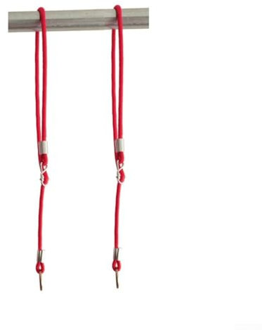 Eine großartige Wahl, verstellbares 2-teiliges Seil-Set für Outdoor-Abenteuer (rot)