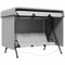 Outsunny Funda Balancín Jardín Funda Columpio Jardín Exterior Cubierta de Columpio con Cremallera Impermeable 215x155x150 cm Gris Claro