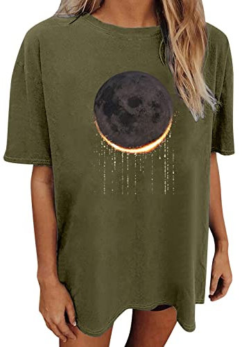 Maglietta Y2K Offerta Camicia Donna Taglia 46 Camicie Taglie Grandi Blusa Turchese Maglia Verde Bottiglia T Shirts Bianca XS 54 Maglietta per Lavoro Maglie Manica Corta Colorate T Shirts Pilates