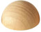 MagiDeal Mezza sfera di legno, mezzo cerchio, grandi progetti decorativi fai da te, creazione di ciotole in ceramica, corrimano per scale, tappo per palo, 12 Cm
