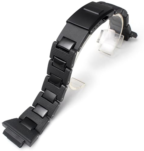Korlexchi Leichtes Hartharz-Uhrenarmband kompatibel mit Casio DW-5600 GA-2100 GW-B5600 GW-M5610, Armband für G-Shock Herren GM-2100 GM-5600 GM-6900