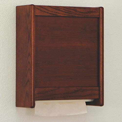 Wooden Mallet C-Falz-/Mehrfach-Handtuchspender, Mahagoni