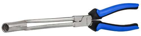 SW-Stahl 402006SB Zündkerzensteckerzange, 290 mm I Zündkerzenstecker Abzieher I Zündkerzenzange Abgewinkelt I Zündkerzenstecker Werkzeug Kfz I Zündkerzenstecker Abzieher Profi Werkstatt