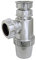 FloPlast CT37T CT37T-32MM Chrome Style Telescopic Bottle Trap-76MM Seal, Silver