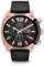 Chronographe Overflow Diesel pour homme, montre en acier inoxydable doré rose, DZ4297