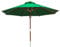 anndora® Sonnenschirm Terassenschirm 3,5 m rund - UV Schutz + Winddach Grün