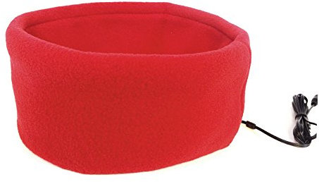 Kasstino Anti-noise Sports Sleeping Earphone Headband Sleep Headphones for iPhone Samsung (Red)