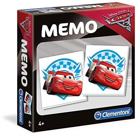 Clementoni - 18006.6 - Jeux de Mémo - Cars 3-80 Pièces