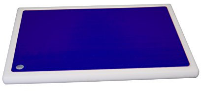 Top Board Profi Schneidebrett Set 4 tlg 40 x 30 x 3 cm incl.3 blauen wechselbaren Schneidauflagen