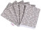 babybay babynest Ultrafresh Piqué passend zum Modell Original, Taupe Sterne weiß, Textur Bettumrandung