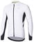ARSUXEO Radtrikot für Herren, Fahrradtrikot Langarm, Radfahren Shirt, Radsport Trikot MTB Fahrrad-Bekleidung 6030 weiß M